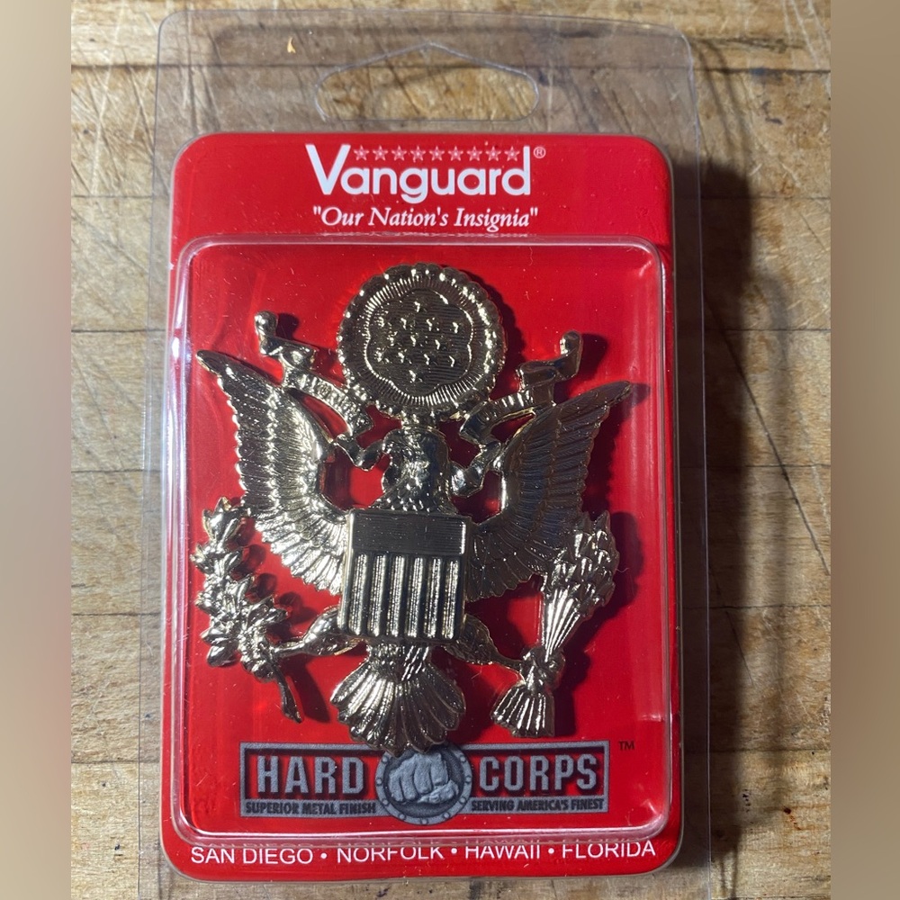 Vanguard 'Our Nation's Insignia' Hard Corps" Badge